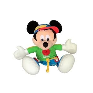 Disney Mickey Mouse 12 Inch Plush Educational Toy.